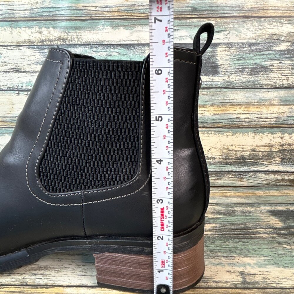 Eastland Jasmine Chelsea Boot Womens 8.5M Moto Military Grunge Pull On Casual - Picture 10 of 13